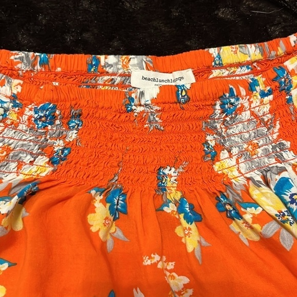 Beach Lunch Lounge Blouse SZ Small - Picture 7 of 7